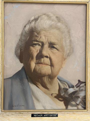 A portrait of Lucy Jane “Mother” Whiteside hangs today in the Grants Public Library, a quiet tribute to the woman whose life of service helped shape the town’s identity. Her legacy endures in every book borrowed and every child who discovers the freedom of reading. Courtesy Photo