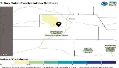 Cibola Water Monitoring Report – March 4–9
