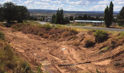Residents of the Berryhill area in Milan and Cibola County, N.M., wanted to thank the village and county for their work in clearing the drainage ditches after a decade of requests. Diego Lopez -CC