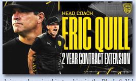New Mexico United Announces Two Year Extension for Head Coach Eric Quill