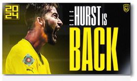 Hurst led club in appearances in 2023, scored five goals Courtesy Photo