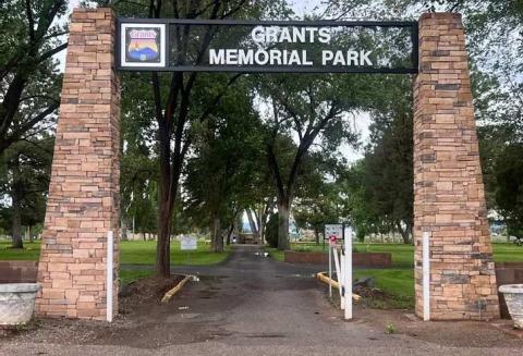 Grants Memorial Park Scheduled for Jan. 7 Cleaning; Decorations Must be Removed Beforehand