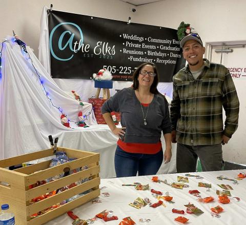 At the Elks with Sara Ray and Moses Marquez Photo by Julie Junod