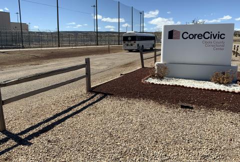 Cibola County Correctional Center has been embattled for years, a new bill circulating through the New Mexico State Legislature seeks to end “intergovernmental service agreements” between private prisons who contract with Immigration and Customs Enforcement and all local governments in the state. This would prevent Cibola County from continuing its contract with the detention center. Nathan Chavez - CC