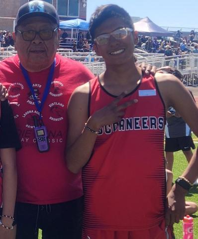 Los Alamitos Track Runner Runs his Best PR in the 1600-Meter Run