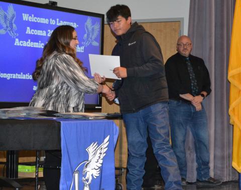 Laguna-Acoma Jr./Sr. High School Honors Student Body