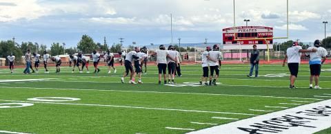 The Grants High School football season came to an end this past week after a 23-0 loss to St. Pius High School. The Pirates final record was 1-9, 0-3. Franklin Romero - CC