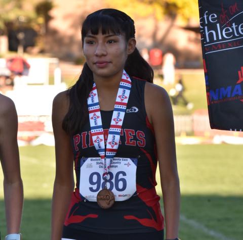 Martinez 9th at State Meet