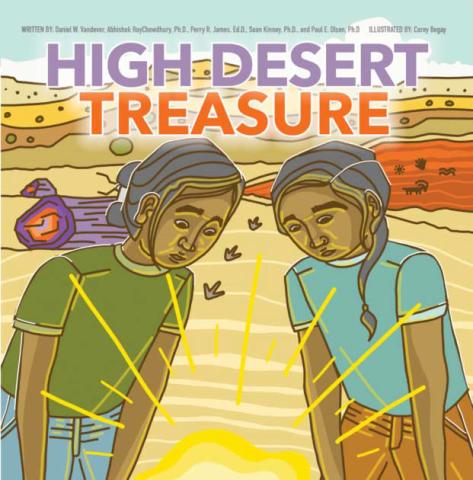 The cover of High Desert Treasure. The story is about a treasure hidden deep in the high desert, a treasure few can see. Courtesy Photo