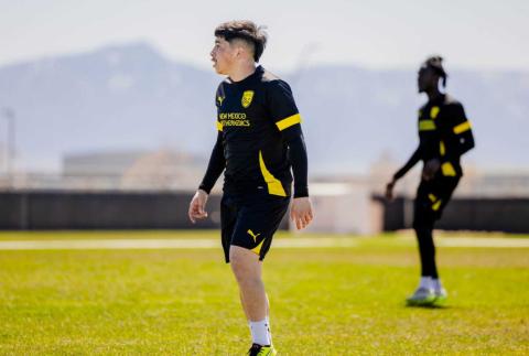 New Mexico United forward was nearing return from 2023 injury Courtesy Photo