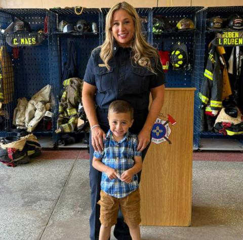 May 28, we celebrated Paramedic/Firefighter