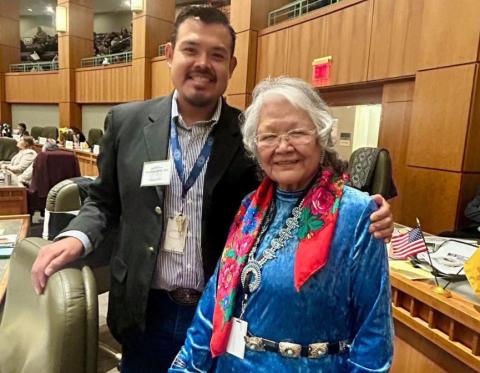 Martha Garcia and Her Son
