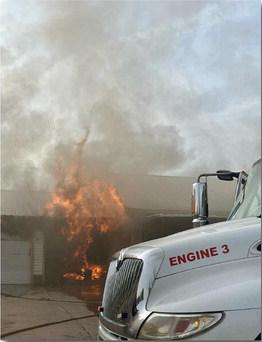 Fire at 712 Peek Street