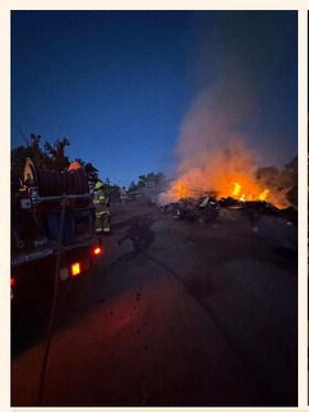 Firewise Efforts Help Keep Candy Kitchen Structure Fire from Spreading