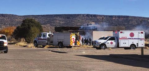 GFR puts out brush fire