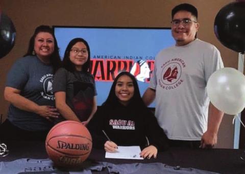 Lady Hawks sending four to next level
