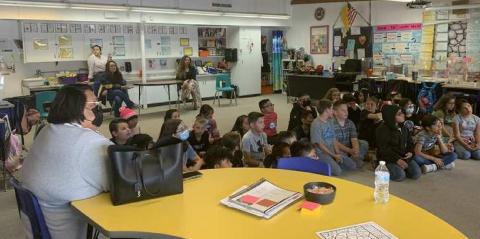 Local Author Visits District Schools