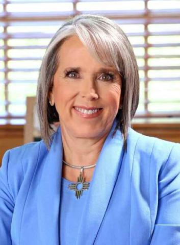 Governor Michelle Lujan Grisham sits for an official portrait inside her office at the Roundhouse. Her administration oversaw the passage of 160 new laws during the 2025 legislative session, while also navigating a monthslong controversy over the vacant House District 6 seat. Courtesy Photo