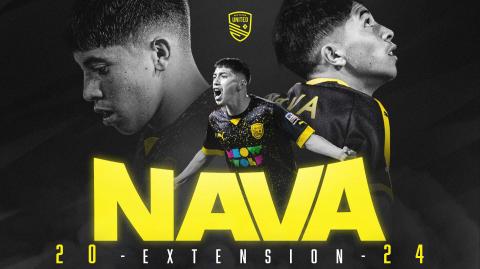 Nava Extends! United Signs Cristian Nava to Contract Extension