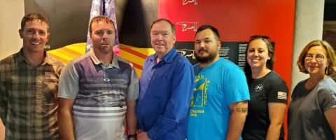 Michael Brown, Chad Gaines, Les Gaines, Isaac Atencio, Dhanielle Atencio, Pat Valdivia not pictured Adam Arguello and Donna Venable. Sylvia Anzures Gonzales - CC