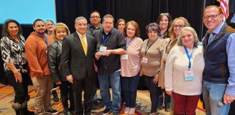 Courtesy Photo Cibola County was 'Recognized for its path to financial management excellence, the county went from 14 findings in FY2020 to only 3 findings in Fy2021 with an unmodified opinion.' Congratulations to the government of Cibola County on receiving an Audit Accountability Award for Most Improved County at the 2023 New Mexico Counties Legislative Conference.