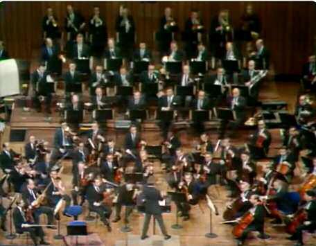 Leonard Bernstein conducting “Don Quixote” with the New York Philharmonic Orchestra Young People’s Concert“Fantastic Variations on a Theme of Knightley Character” Courtesy Photo