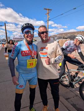 First Place Quad Winner Brian Smith with Mayor Erik Garcia Sylvia Anzures Gonzales - CC