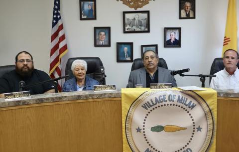 Village of Milan Officials Sworn In to Office