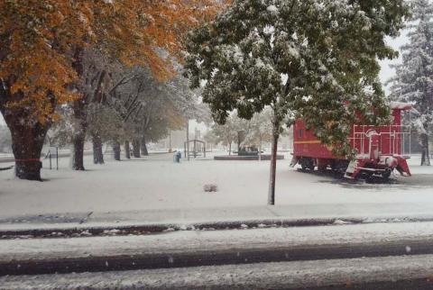 Winter wonderland in Cibola County