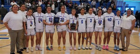 The Laguna-Acoma girls basketball team has received a nine seed and will travel to Questa to take on the eight seeded Lady Wildcats in the first round of the girls 2A state basketball tournament. Franklin Romero - CC