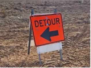 Ramah Navajo Officials Warn Against Sign Theft as BIA 125 Bridge Closure Extende