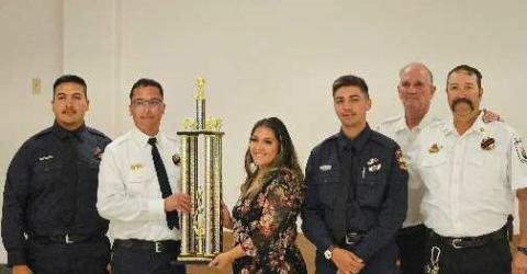 Officials from across Cibola’s Public Safety community joined San Rafael Fire Department, whom hosted this year’s TSFA Convention Arieanna Crowson - CC